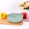 thumbnail image 4 of Mainstays Polypropylene Round Scalloped Bowl, Mint, 4 of 5