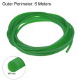 thumbnail image 2 of Unique Bargains Polyurethane Round Belts 7mm Dia 19.68ft(6 Meters) Length Rough Surface PU Urethane Belt for Drive Transmission, Green, 2 of 4