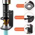 thumbnail image 4 of Acrylic Lightsaber Wall Mount Stand Light Saber Display Holder Vertical Displaying Rack with Screw Mounting Kit Personalized for Home  Decoration, 4 of 7