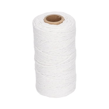 Corde en Macramé de Coton, Cordon en Macramé 2 mm Cordon en Coton Doux Cordon en Macramé de Coton Solution Innovante