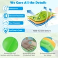 thumbnail image 4 of Patiojoy Inflatable Water Slide Park Giant Bounce House with Double Long Slides Boxing Splash Pool Jumping Area w/735W Blower, 4 of 9