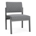 thumbnail image 1 of Fauteuil d'Appoint Sans Accoudoirs Lenox en Acier pour Réception / Acier Charbon / Gris, 1 of 5