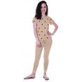 thumbnail image 2 of Moomaya Nightwear Set Watermelon Embroidery Slimfit Pyjamas Sleepwear 2 Pcs Set, 2 of 6