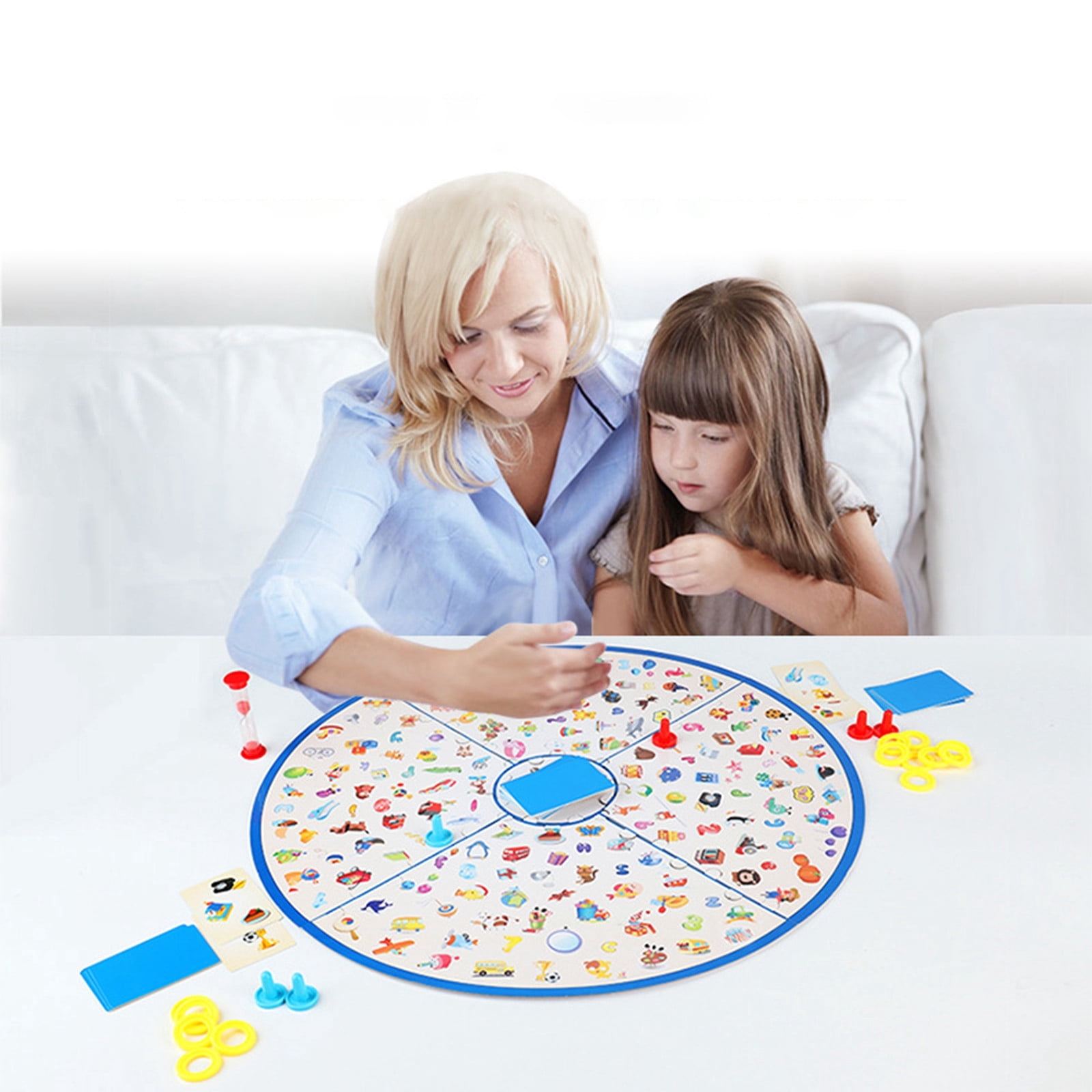 EGNMCR Board Game, Little Detective Card Game Memory Game Tabletop Game For Kids Families Party, Matching Game, Educational Toys For Kids Toddlers 3,4,5,6,7 Years Old Puzzle Board Games