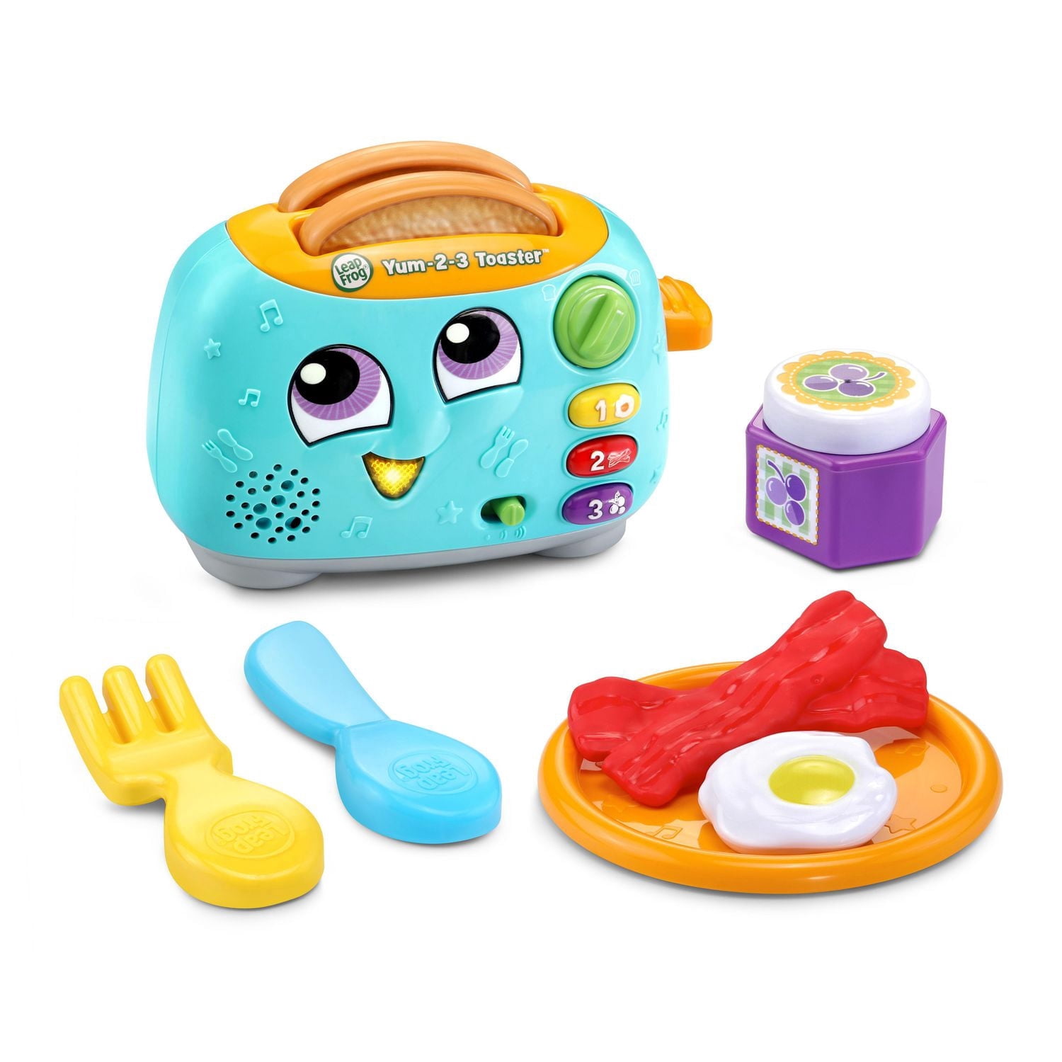 LeapFrog Yum-2-3 Toaster™ - Le jouet d'apprentissage ludique et imaginatif - Version anglaise