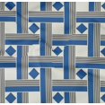 thumbnail image 4 of oneOone Organic Cotton Poplin Twill Fabric Diamond & Basketweave Geometric Print Fabric BTY 42 Inch Wide, 4 of 4