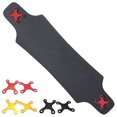 thumbnail image 4 of Generic H-Style & X-Style Skateboard Shock Absorber Pads - Anti-Sink Longboard Risers, 4 Outer Holes, Black, Aluminum Alloy, Multiple Sizes & Colors, 4 of 4