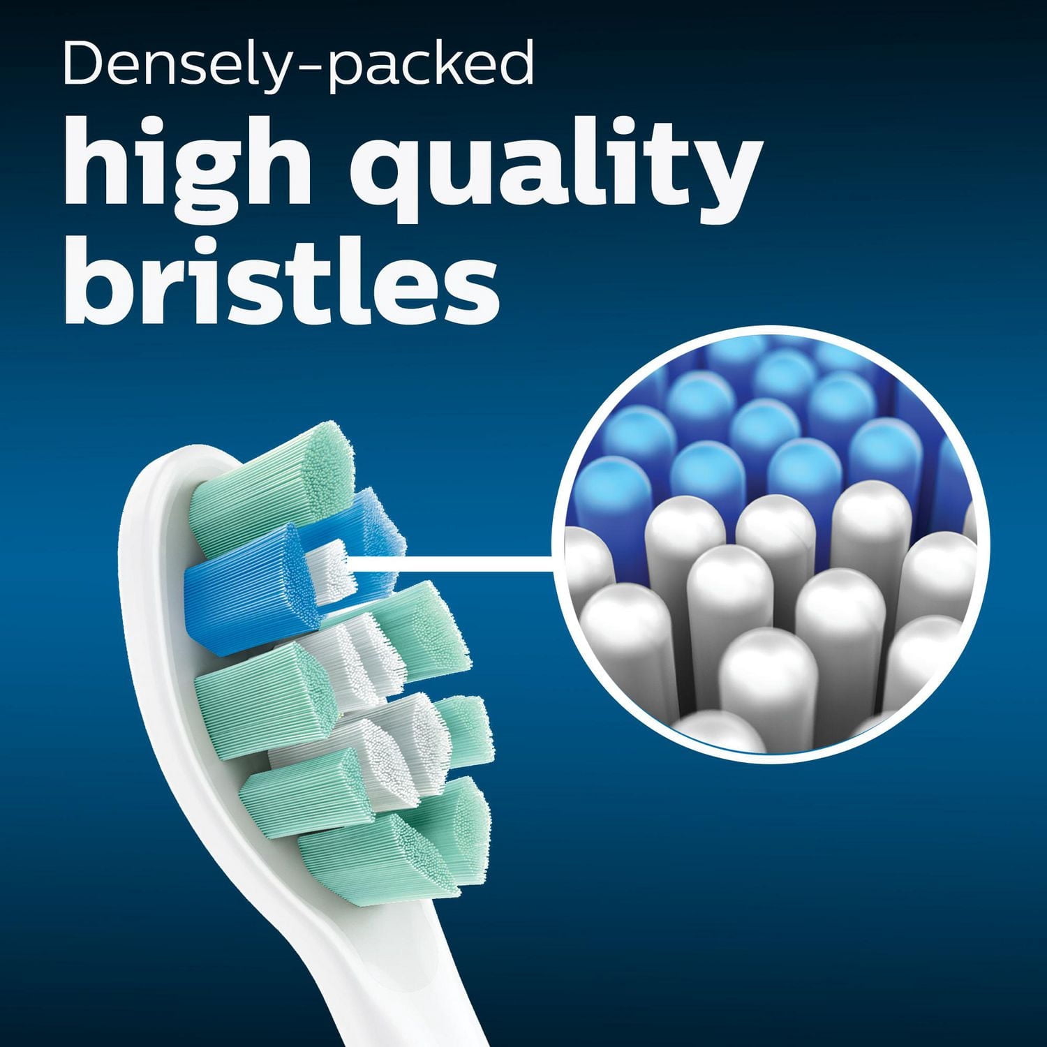 Philips Sonicare Contrôle Optimal de la Plaque Têtes de Brosse de Rechange RFID, HX9023, Blanc