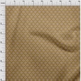thumbnail image 4 of oneOone Cotton Poplin Light Brown Fabric Asian Block Geometrical Shape Sewing Craft Projects Fabric Prints By Yard 56 Inch Wide, 4 of 4