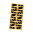 thumbnail image 2 of Lipstore Circuit Breaker Label Sticker Weight Number Stickers for Resistance Trainers 3.5cmx1.3cm, 2 of 8