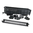 thumbnail image 4 of HILABEE 1:75 Train Accessories Model Ornament Home Decor Children Miniature Carriage Black Open Wagon, 4 of 9