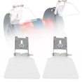thumbnail image 2 of Bgsha 2pcs Remplacement Garde Banc Grinder Boucliers de Sécurité pour les Yeux avec Support, 2 of 9