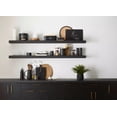 thumbnail image 2 of Bouclair Black Ceramic & Wood Butter Dish, 2 of 10