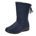thumbnail image 2 of Bottes de Neige Imperméables Chaudes à Franges pour Femmes, 2 of 5