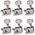thumbnail image 1 of serony 6 Pieces Guitar Half Sealed Machine Head Tuning Pegs Guitars Tuner Knobs Stringed Instrument Repair Replacing Parts Accessory 6 Right, 1 of 5