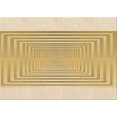 thumbnail image 1 of Ahgly Company Tapis Rectangulaire Lavable en Machine Intérieur Caramel Brun, 2 Pieds x 5 Pieds, 1 of 7