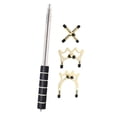 thumbnail image 2 of Baohd Retractable Pool Bridge Cue Stick Removable Playing Head for High Low Cross Beginners Table Pool Low High Cross Head, 2 of 6