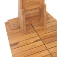 thumbnail image 5 of vidaXL Douche de Jardin en Teck Massif 70x75x204 cm, 5 of 5