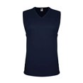 thumbnail image 2 of C2 Sport T-Shirt Sans Manches Col en V pour Femmes, m, Marine, 2 of 3