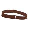 thumbnail image 1 of Ceinture Extensible pour Femmes Ceintures pour Dames avec Boucle Plate pour Pantalons Pantalons Robes Brun Foncé, 1 of 8