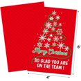 thumbnail image 3 of Holiday Cards for Employees Christmas Staff Appreciation Card Business Thank You Greeting Cards with Envelopes, 3 of 7