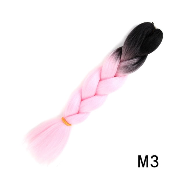 My Order Naittoop 24 Inch Braiding Hair Extensions High Temperature Synthetic Fibre, Pre Stretched Braiding Hair for Women