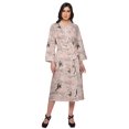 thumbnail image 1 of Moomaya Printed Robe For Girls Cotton Bathrobes For Women Wrap Dressing Gown, 1 of 6