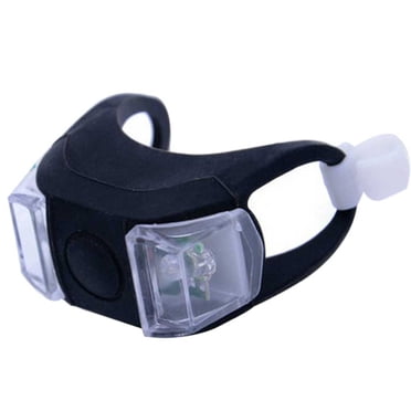 serony Lumière de Prudence pour Vélo de Nuit Cyclisme Extérieur 3 Modes d'Éclairage Feu Arrière de Bicyclette à DEL Double Lampe