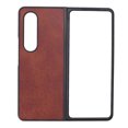 thumbnail image 2 of Folding Screen Phone Leather Case, Comfortable Dustproof Folding Screen Cell Phone Cover PU Leather  For Gift Giving Brown, 2 of 8
