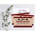thumbnail image 4 of Inkdotpot 30Gender Neutral Baby ShowerRustic Diaper Raffle Ticket Lottery Insert Cards Supplies Games For Baby Shower Party Bring A Pack Of Diapers To Win Favors Gifts And Prizes, 4 of 5