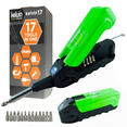 thumbnail image 1 of Kelvin Tools - Kelvin 17 Urban Screwdriver Set, All in One Everyday Multitool Screwdriver, Multi-Tip, Compact & Universal Precision, 13 Bit Set with Tape Measure, Liquid Level, Hammer and Flashlight, 1 of 6