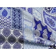thumbnail image 4 of oneOone Rayon Dark Blue Fabric Patchwork Sewing Craft Projects Fabric Prints By Yard 56 Inch Wide-0Q, 4 of 5