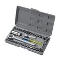 thumbnail image 1 of GROWTH TANK 40 Piece Drive Socket Set 1/4 and 3/8 Inch Tool Standard Ratchet Wrench Sleeve,, 1 of 5