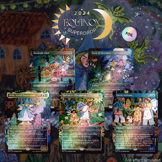 Magic the Gathering : Secret Lair avec : Phoebe Wahl - Rainbow Foil