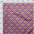 thumbnail image 2 of oneOone Silk Tabby Fabric Argyle Style Ikat Printed Fabric 1 Yard 42 Inch Wide, 2 of 4