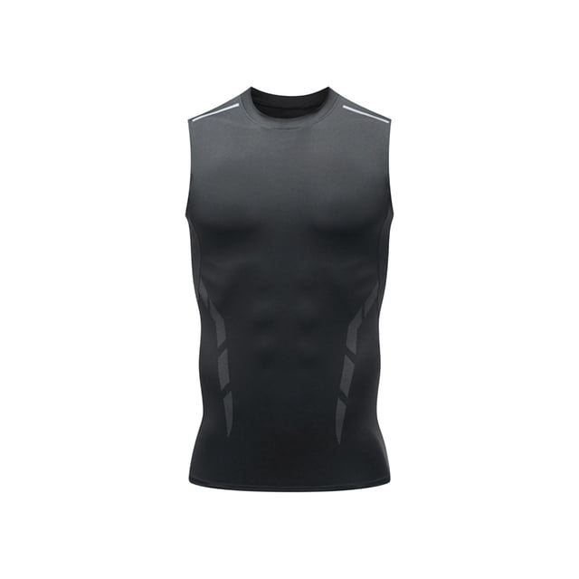Compression Shirt Men Tank Top Undershirt Slimming Body Shapewear Tummy Control Athletic Sleeveless Shirts