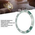 thumbnail image 3 of Watch Bezels Insert , Ceramic Watch Bezels Insert Beautiful  For Replacement White Character Black Back,Gold Character Black Back,White Character Green Back,Gold Character Green, 3 of 8