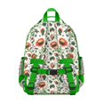 thumbnail image 2 of Tropical Boho Floral Print Student Backpack Spacious Adjustable Straps Chest Buckle Lightweight Durable Bookbag for Student and Students Daily School Use, 2 of 3