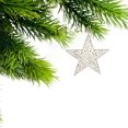 thumbnail image 3 of White And Gold Star Ornament Large, 3 of 3
