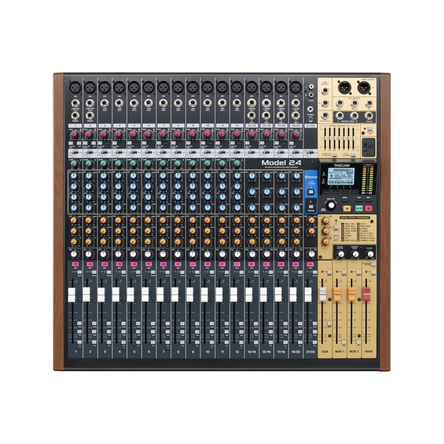 Tascam Model 24 - Analog mixer with DSP - 22-channel