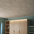 thumbnail image 1 of Carreaux de Plafond à Coller en Styromousse pour Couvrir le Plafond de Maïs Soufflé, 65 Pi2, 1 of 6