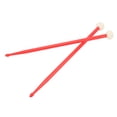 thumbnail image 1 of Accessoire de Tambours Maillets, Ensemble de Maillets à Double Tête Portable avec Poignée en Nylon pour Jouer Rouge, 1 of 8