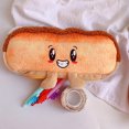 thumbnail image 1 of Bread Pencil Case Popular Middle School Students Stationery Pencil Case, 1 of 5