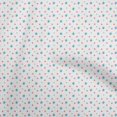 thumbnail image 1 of oneOone Cotton Poplin White Fabric Stars Sewing Craft Projects Fabric Prints By Yard 56 Inch Wide, 1 of 4