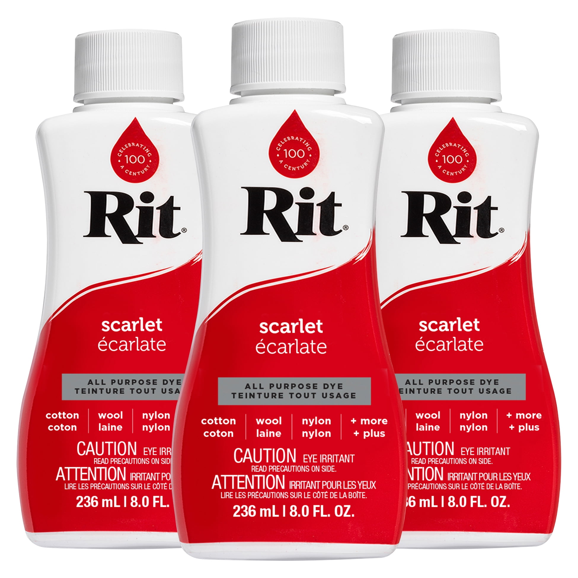 RIT All Purpose Liquid Dye, Coral, 236 mL (8 oz)