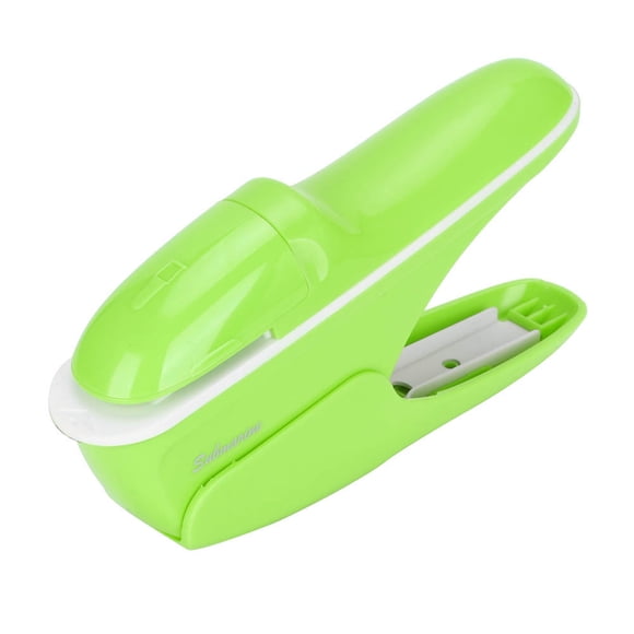 Stapleless Stapling Machine, Hand Stapleless Stapler, White Durable  Labor-saving For School Office Easy To Operate With Comfortable Handle