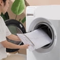 thumbnail image 1 of TIMIFIS Laundry Pocket Cellular Network Mesh Laundry Bags for Delicates with Non Rust Zipper White Laundry Bags Mesh Wash Bags Easy Suit Bra Sock Lingerie Laundry for Washing Bathroom Accessories, 1 of 7