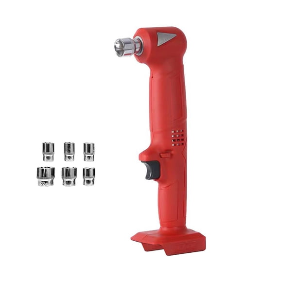 Amdohai Household Impact Wrench Multifuctional Screw Driver Stepless Speeds Switchable Adjustment Large Torque Electric Ratchet Wrench