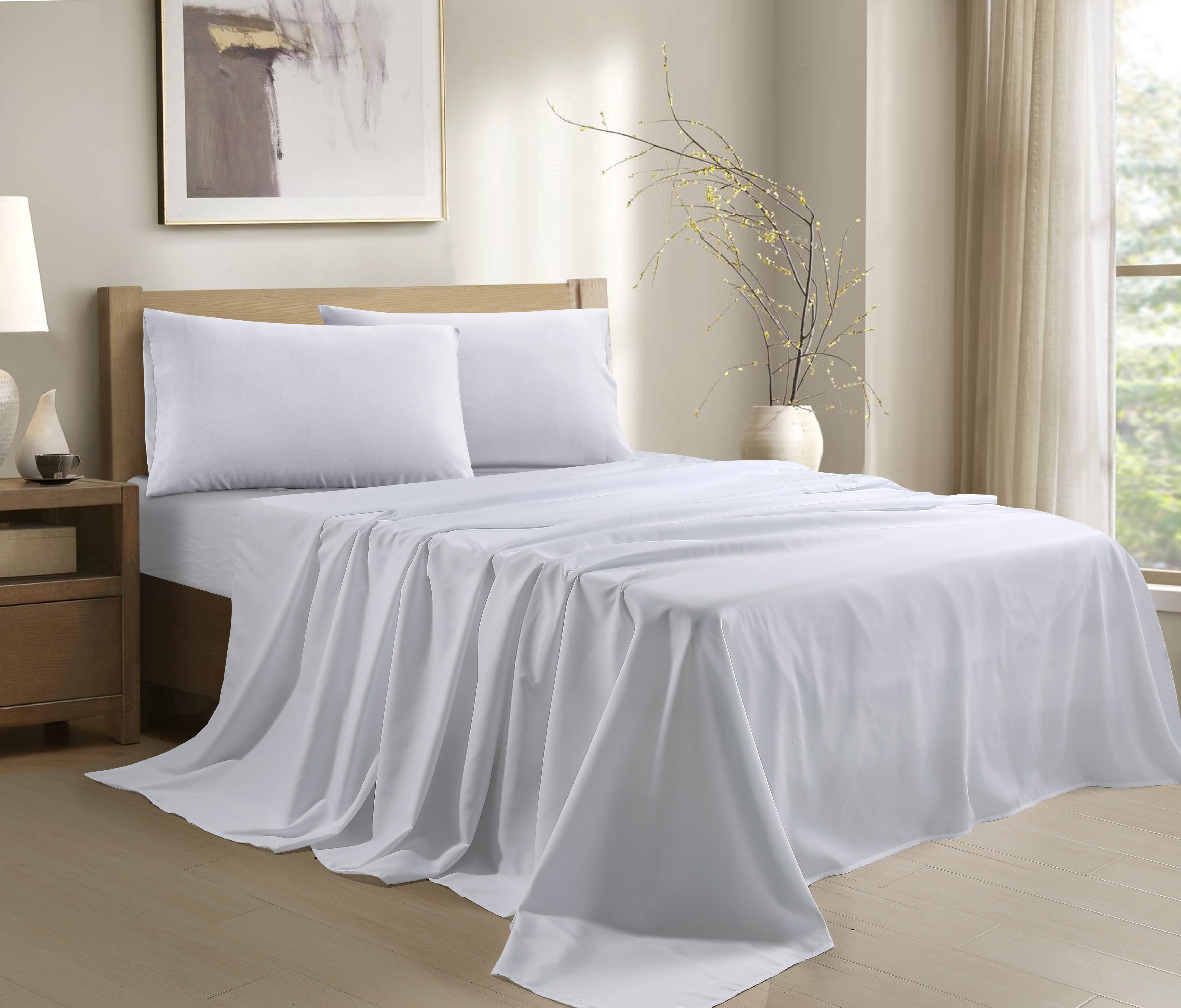 Ensemble de literie complet de luxe Swift Home, toutes saisons, taille simple/Twin XL