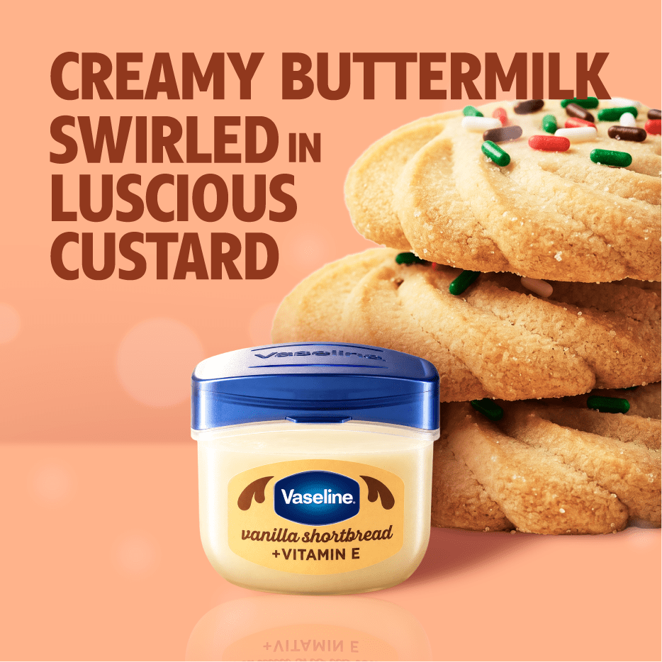 Vaseline Thérapie des lèvres Cutie Jar 7g Sablés Coffret cadeau